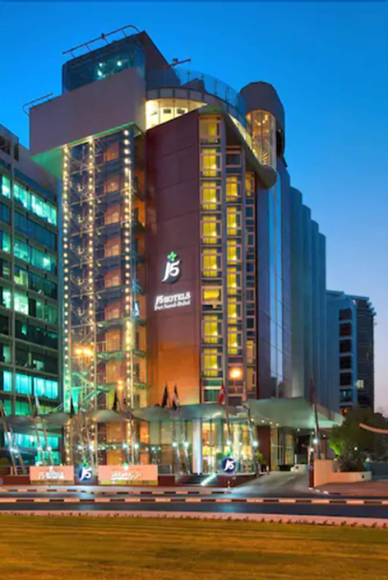 J5 Hotels - Port Saeed Dubai Exteriör bild